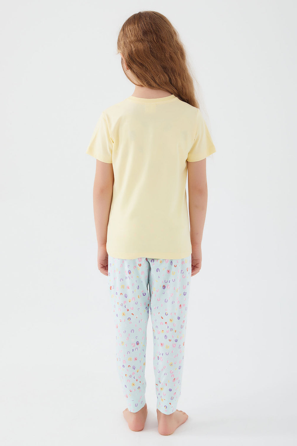 Roly Poly Kız Çocuk Kısa Kollu Pijama Takımı Süprem