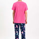 Roly Poly Kız Çocuk Pijama Takımı Kısa Kol Denizkızı Desen