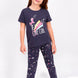 Roly Poly Kız Çocuk Pijama Takımı Kısa Kol Stay Cool Desenli - V1 Süprem Kumaş