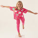 Roly Poly Kız Çocuk Pijama Takımı Kısa Kollu Bisiklet Yaka Süprem