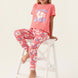 Roly Poly Kız Çocuk Pijama Takımı Kısa Kollu Bisiklet Yaka Süprem