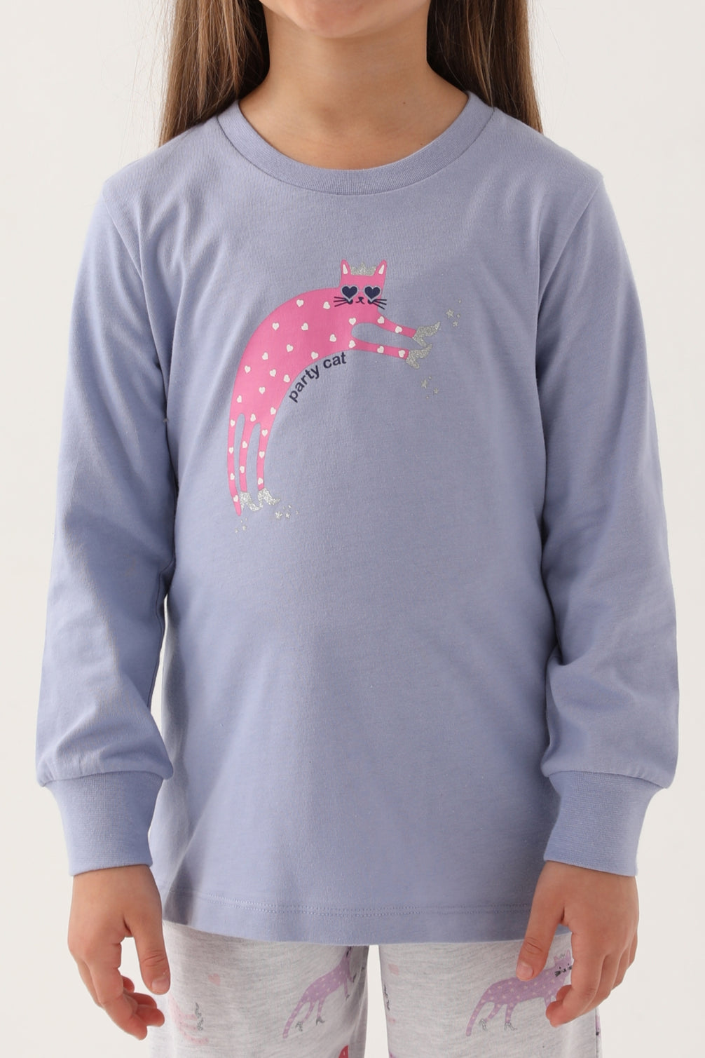 Roly Poly Kız Çocuk Uzun Kollu Pijama Takımı Süprem