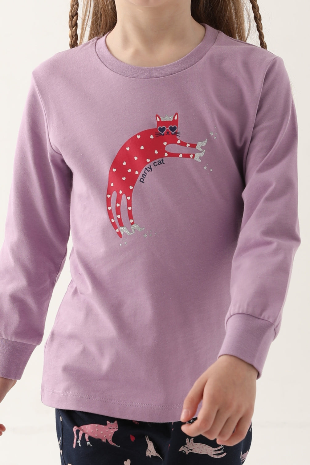 Roly Poly Kız Çocuk Uzun Kollu Pijama Takımı Süprem