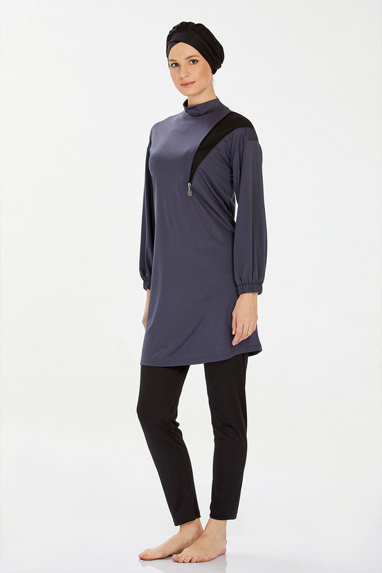 Rozamay Kadın Alani Tam Kapalı Tesettür Mayo