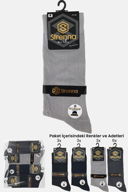 Strenna Erkek Soket Çorap Cotton Desenli