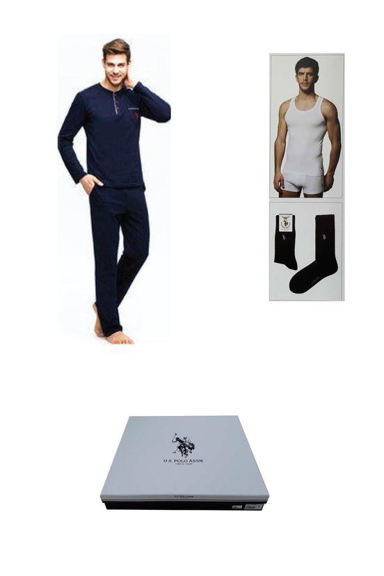 U.S. Polo Damat Çeyiz Seti 4 Parça