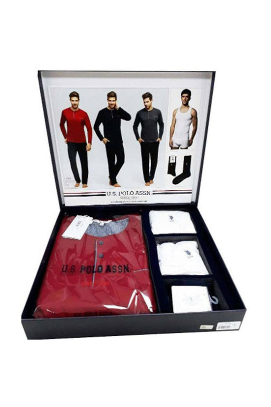 U.S. Polo Damat Çeyiz Seti 4 Parça