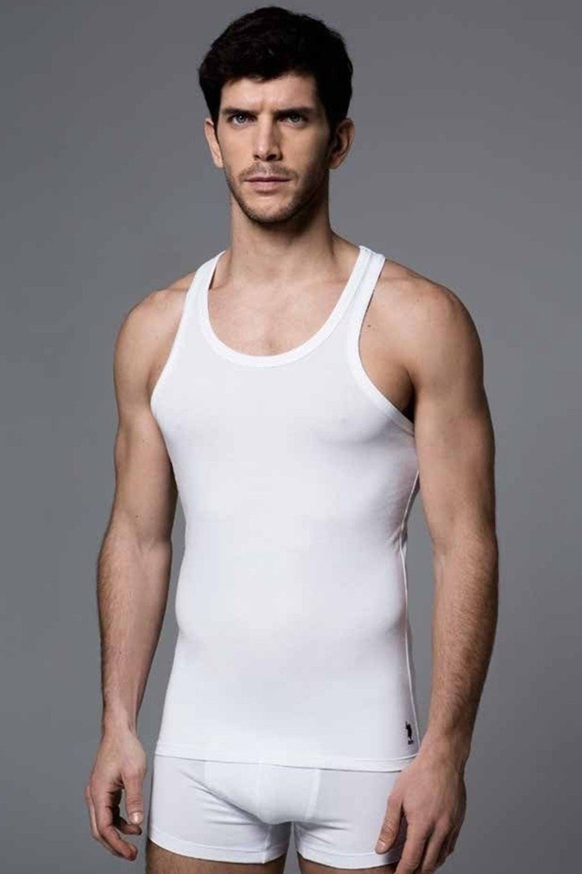 U.S. Polo Erkek Çeyizlik Atlet ve Boxer Takımı