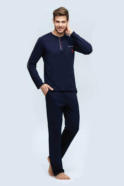 U.S. Polo Erkek Pijama Takımı Süprem Kumaş