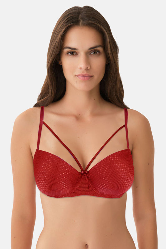 Umt Kadın Destekli Sütyen B Cup Önü İp Detaylı