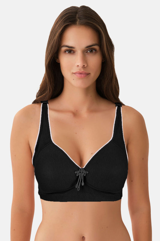 Umt Kadın Toparlayıcı Sütyen Desteksiz Balensiz Kalın Askı Kenarı Şeritli