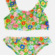 We Bella Kız Çocuk Bikini Takımı Desenli