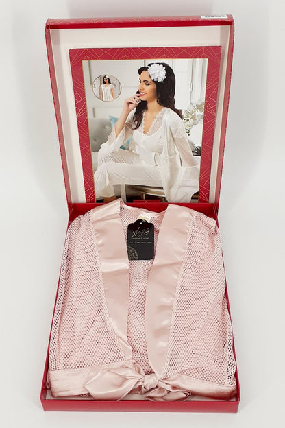 X-Ses Kadın Lohusa 3'lü Pijama Takımı Penye