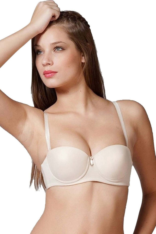 Yeni İnci Kadın Desteksiz Straplez Sütyen