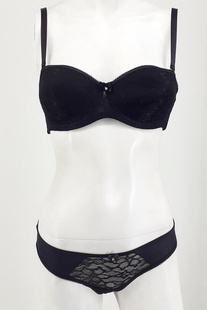 Yeni İnci Kadın Fantezi Desteksiz Sütyen ve Külot Takım