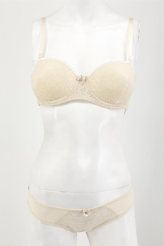 Yeni İnci Kadın Fantezi Desteksiz Sütyen ve Külot Takım