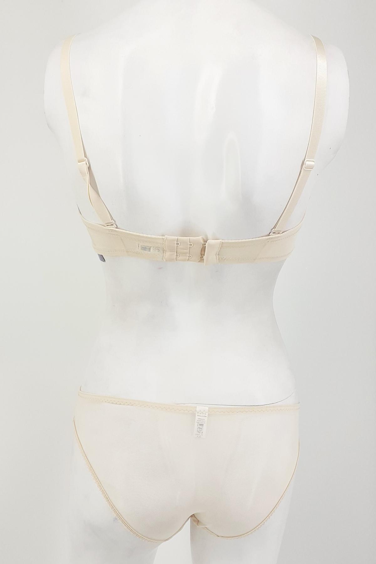 Yeni İnci Kadın Fantezi Desteksiz Sütyen ve Külot Takım