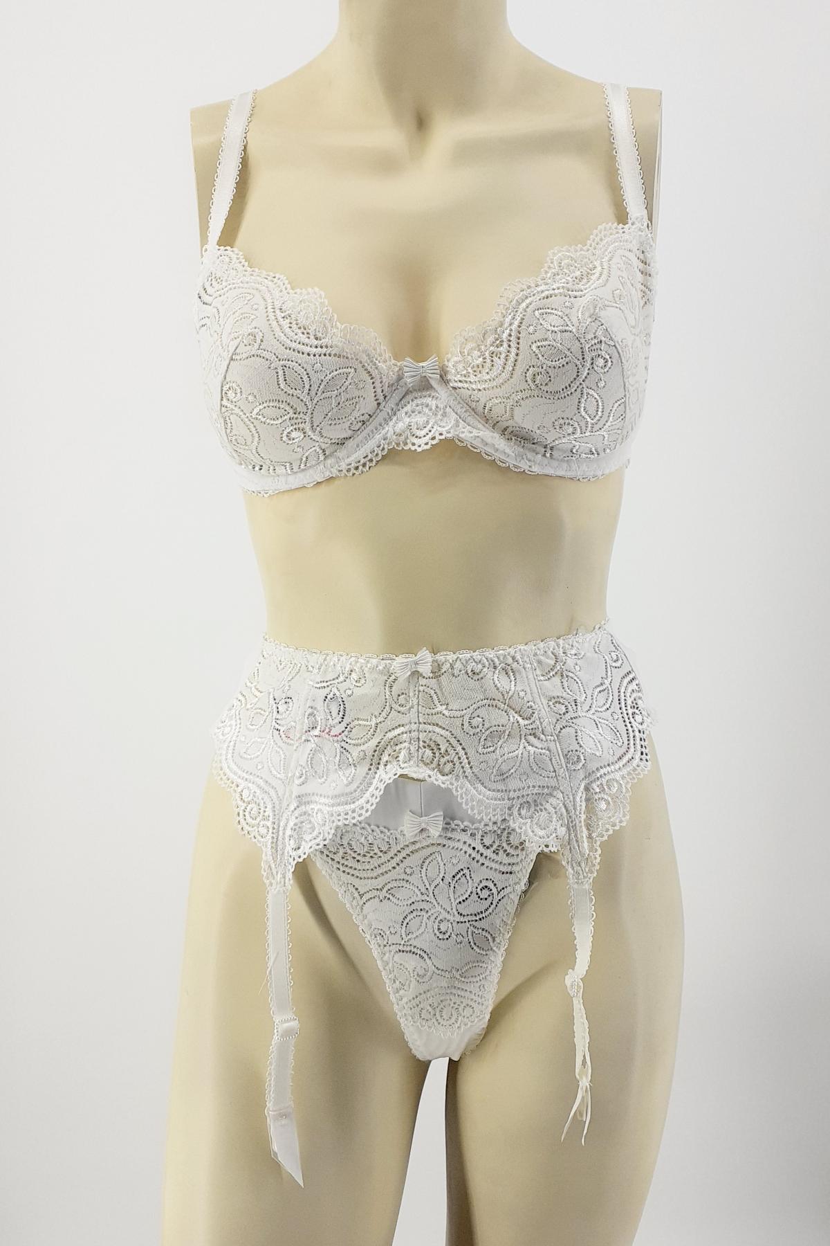 Yeni İnci Kadın Jartiyer Takım