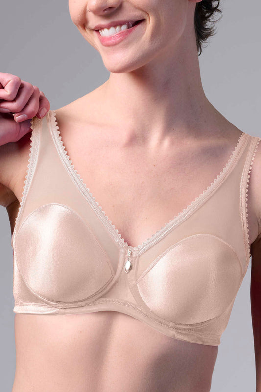 Yeni İnci Kadın Toparlayıcı Sütyen Balenli Kaplı