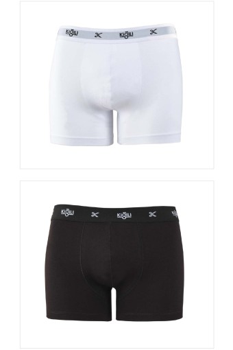 KİĞILI - Kiğılı Erkek 2'li Comfort Modal Boxer Set